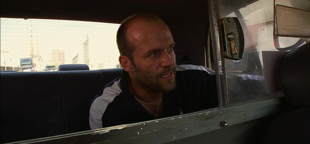 Jason Statham en la película Crank: veneno en la sangre