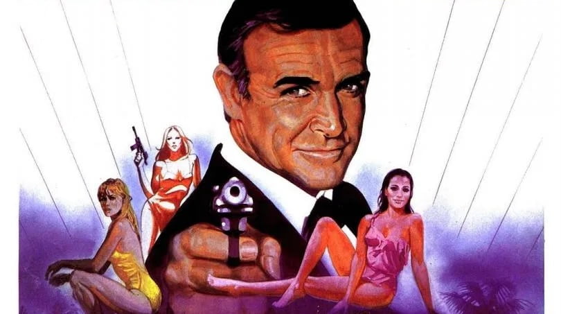 Cartel de la película de James Bond Nunca digas nunca jamás