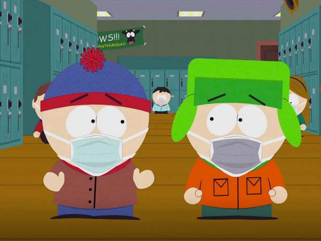 "South Park" vuelve a la televisión para hablar de las vacunas y de QAnon