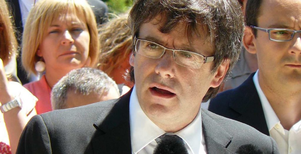 El expresidente de la Generalitat Carles Puidgemont