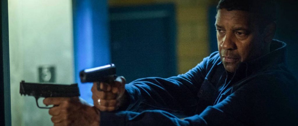 Denzel Washington en una escena de The Equalizer