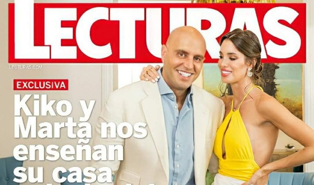 Kiko Matamoros y su pareja en la revista Lecturas