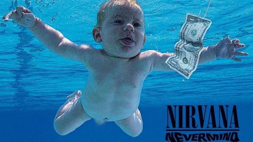 Carátula del disco Nevermind de Nirvana