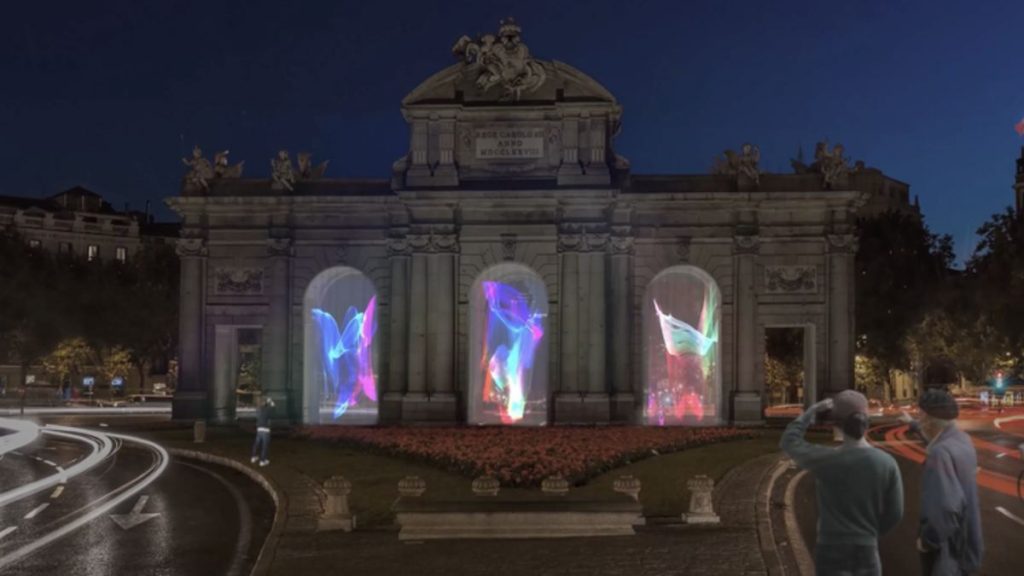 Festival de la Luz en Madrid