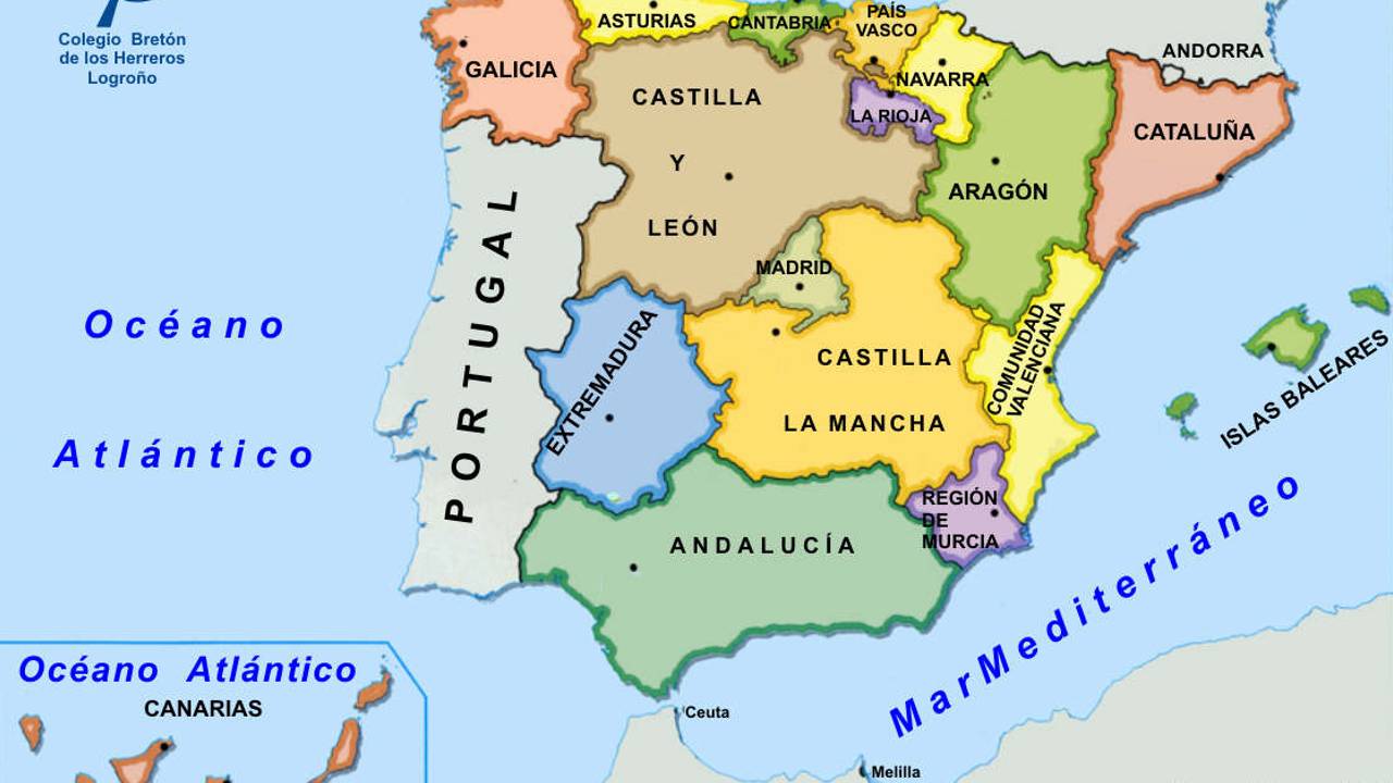 comunidades autonomas de España