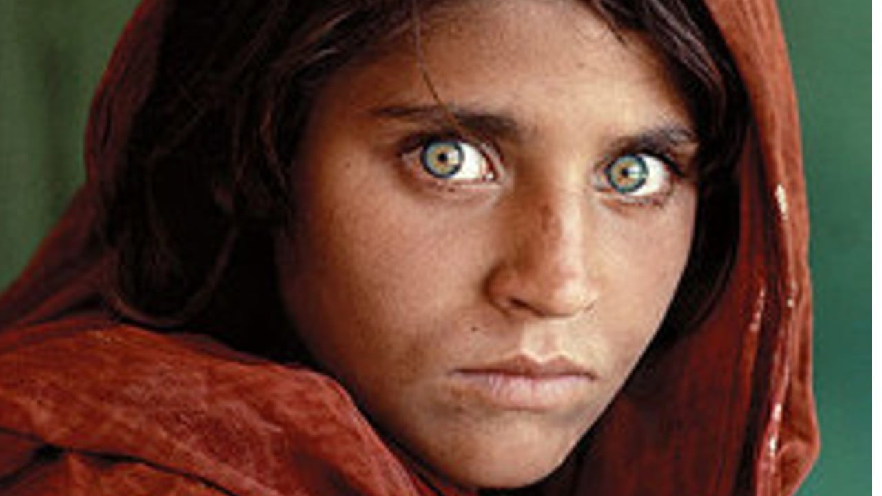 niña afgana con ojos verdes de National Geographic