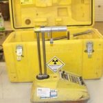 Caja robada con material radioactivo