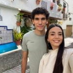 ¿Quién es María Delgado? Conozca a la hermosa novia de Jesús Vallejo