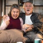 Pareja ve la tele el 1 de junio
