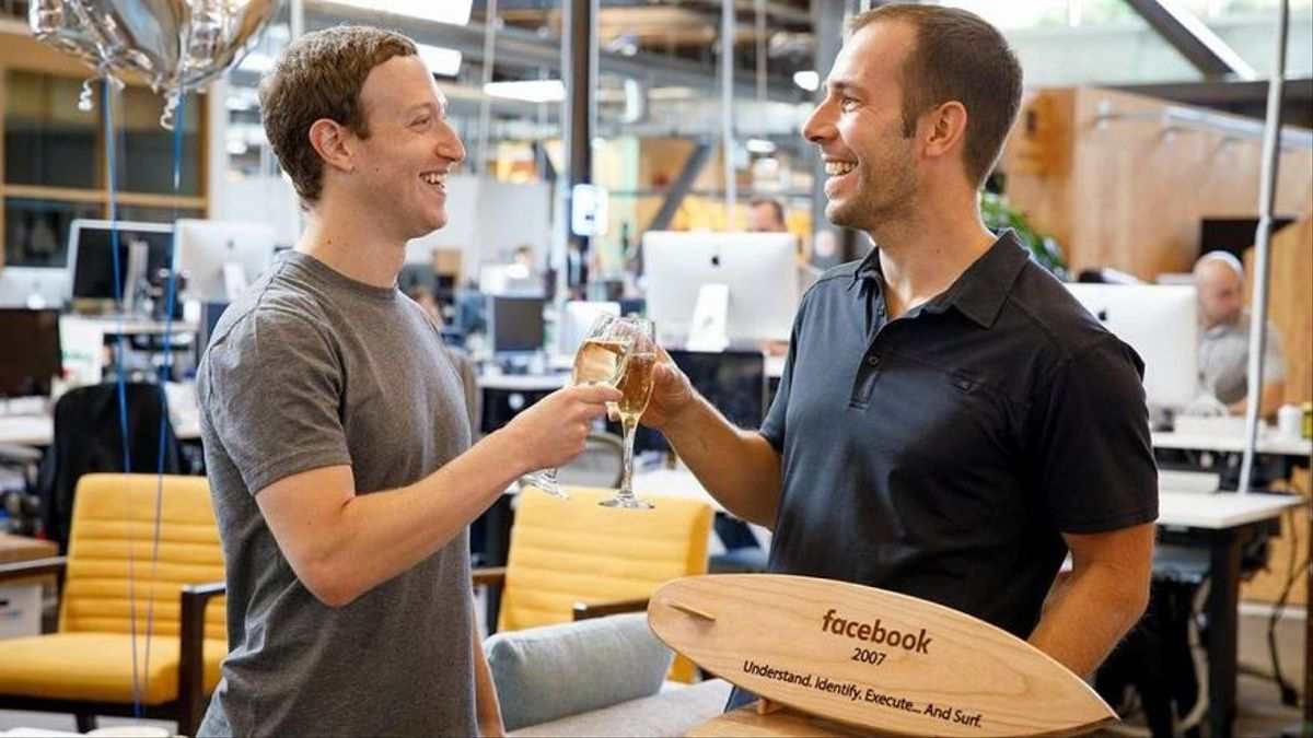 Mark Zuckerberg y Javier Oliván