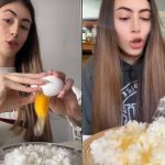 Arriesgada receta viral en Tik Tok: ¿Es bueno comer el huevo crudo?