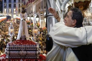 Comienza la Semana Santa en Málaga: el actor Antonio Banderas se une a la celebración